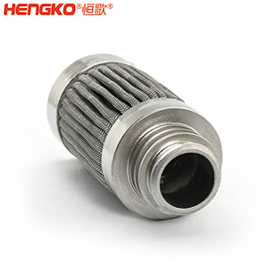 不銹鋼折疊燒結網濾芯