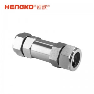 實(shí)驗(yàn)室氣路W型一體式過濾器丨高純氣體管道系統(tǒng)直通型過濾器