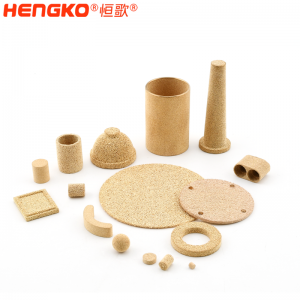 濾芯廠家定制微孔銅燒結粉末濾管排氣柔性耐高溫耐腐蝕3-90微米，制藥工業(yè)可用