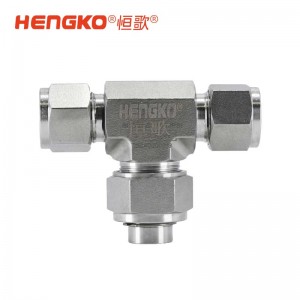 三通接頭過(guò)濾器_316L不銹鋼卡套過(guò)濾器T型三通