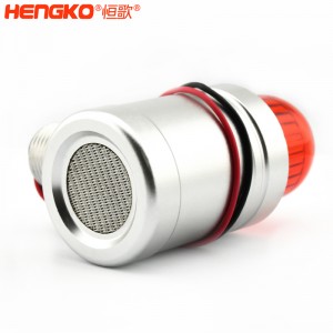 防爆工業(yè)0-100%LEL固定式氣體傳感器聲光報警器配件用于有毒氣體探測