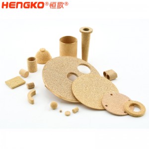 廠家生產(chǎn) 3-90微米青銅燒結(jié)過濾管筒 用于濾油機或機油濾清器