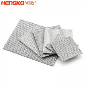 源頭廠家供應不銹鋼五層燒結網濾板耐腐蝕，應用于泥沙污水處理