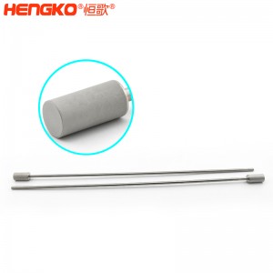 廠家批發(fā)316L不銹鋼長桿不銹鋼曝氣頭耐腐蝕防塵，用于二氧化碳/氧氣擴(kuò)散