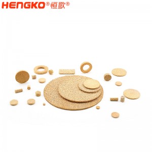 可定制 長(zhǎng)壽命 多層多孔銅燒結(jié)過(guò)濾片用于廢水處理