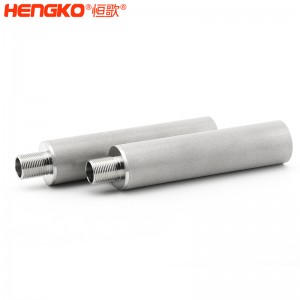 恒歌生產(chǎn)加工0.1-120μm不銹鋼過濾器,機械強度高耐壓醫(yī)用濾芯