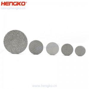 濾芯廠家不銹鋼316燒結網過濾片呼吸金屬孔隙均勻透氣，水處理過濾用