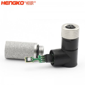 防水IP65溫濕度傳感器土壤傳感器探頭帶不銹鋼探頭外殼高精度高靈敏，應用管道測量